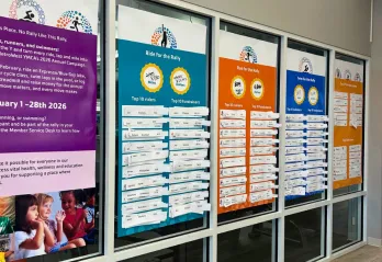 Ledgerboard for Rally participants