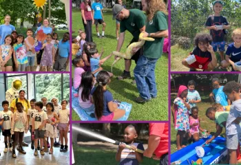 photo collage of Camp OCP