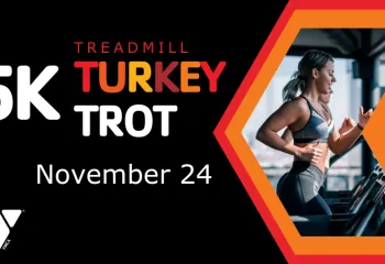 graphic to promote the 5K Treadmill Turkey Trot