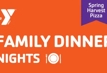 family dinner night spring harvest pizza