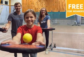 Family Pickleball event