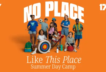 Kids ready to enjoy summer camp