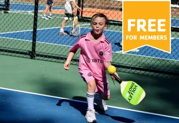 Family Pickleball at the MetroWest YMCA Hopkinton Outdoor Center
