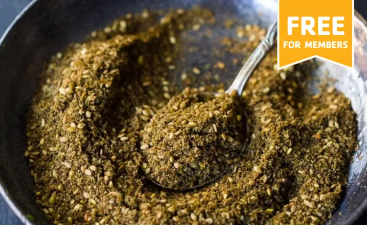za'atar spice