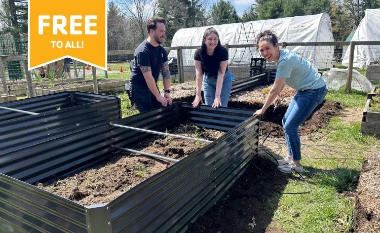 Join us for Fall to Winter Garden Prep Volunteer Day on October 3, 2026 at the MetroWest YMCA Outdoor Center 