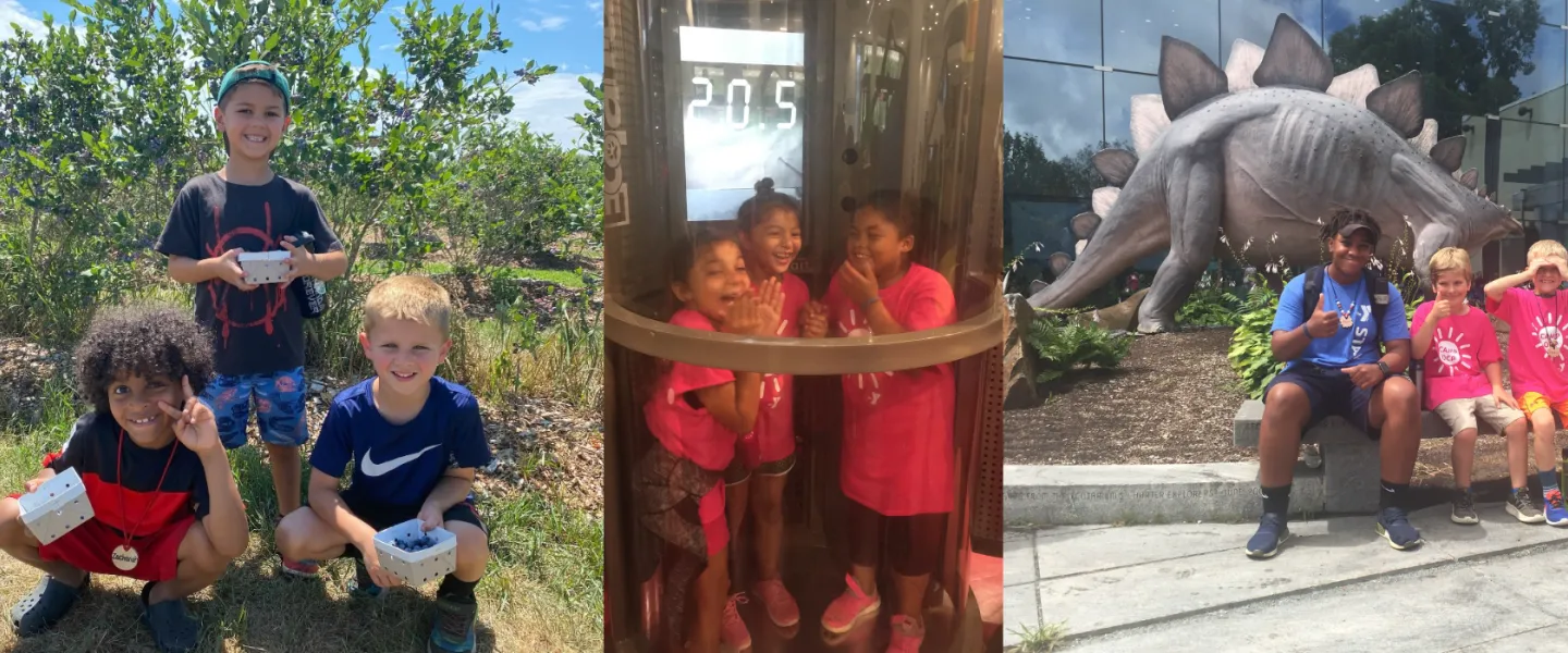 Field trips to the blueberry patch and science museum