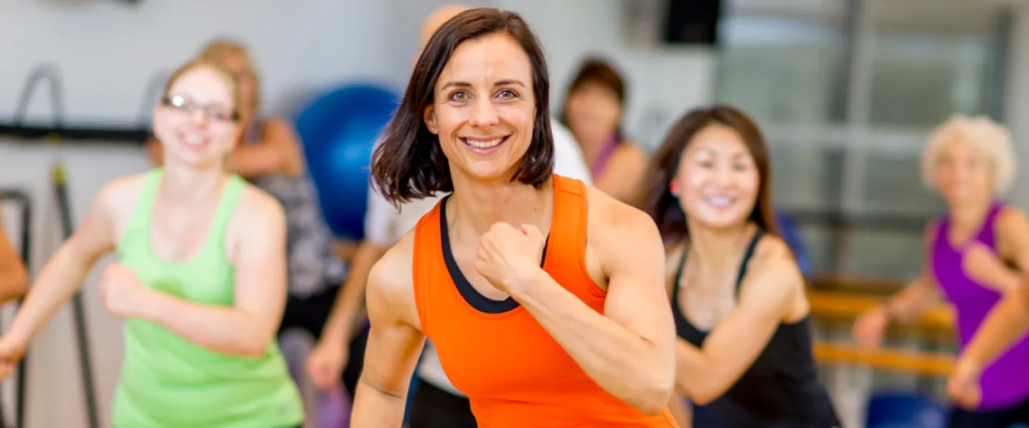 Join us for a group exercise class