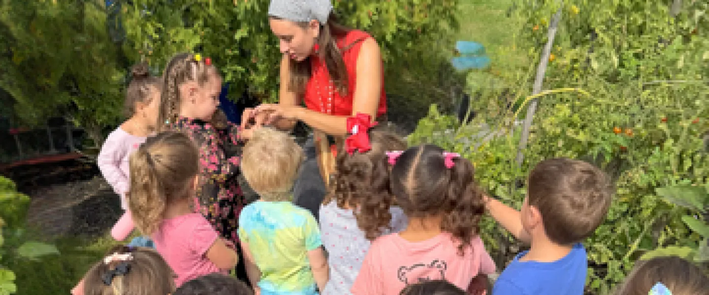 Teaching about gardening