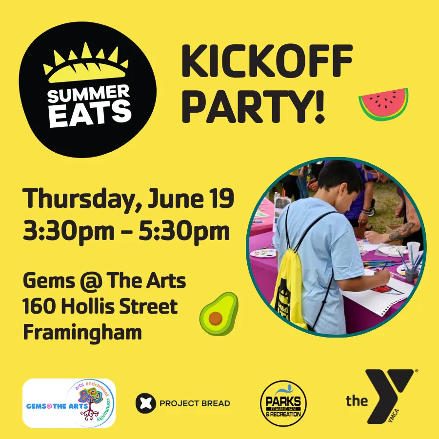 graphic of Summer Eats Kickoff Party