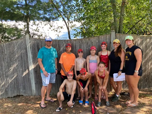 image of swim team