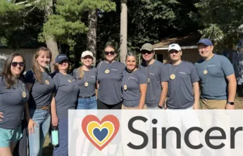 Staff from Sincere Foundation support our food program