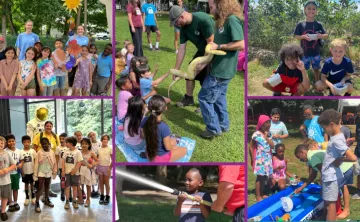 photo collage of Camp OCP