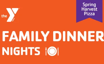 family dinner night spring harvest pizza