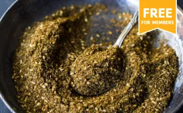 za'atar spice