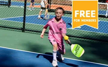 Family Pickleball at the MetroWest YMCA Hopkinton Outdoor Center