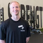 male personal training smiling