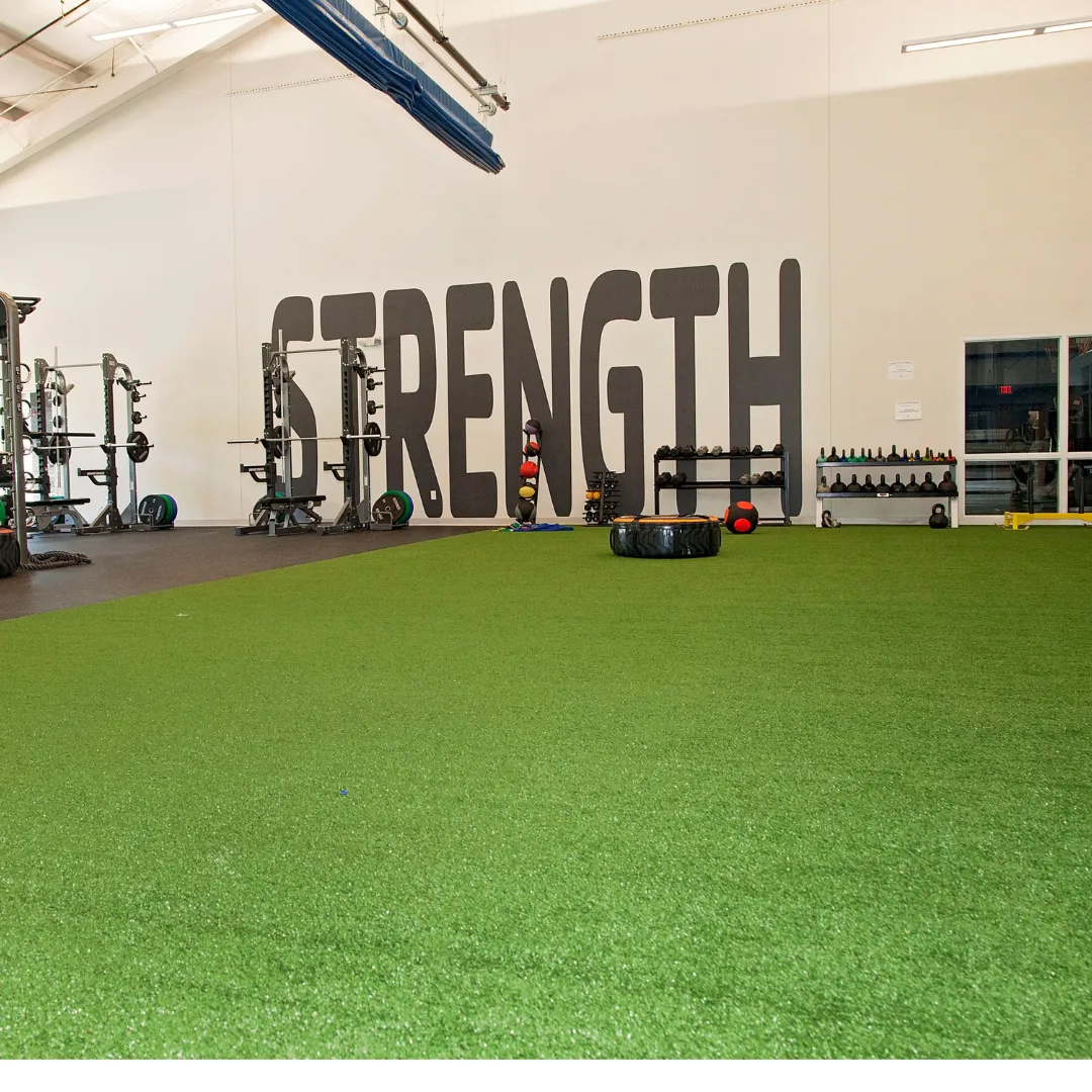 wall that says strength
